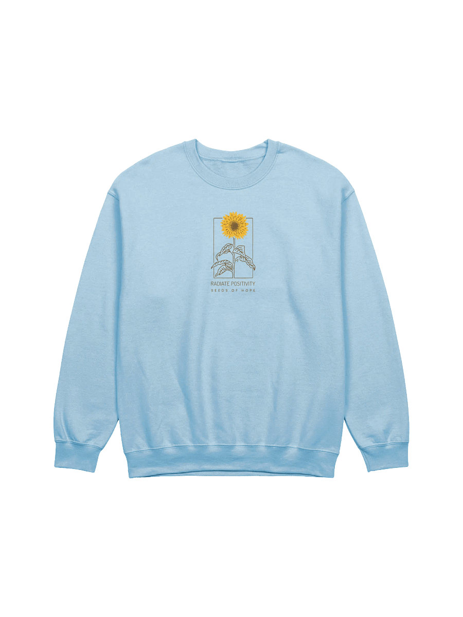 Radiate Positivity Sunflower Crewneck Sweatshirt product image (9)