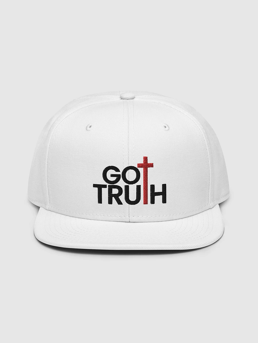 Got Truth 2.0 White Snapback Hat product image (1)