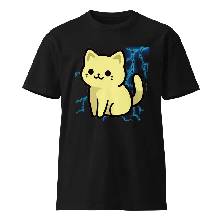 Lightning Kitty! Unisex T-shirt product image (1)