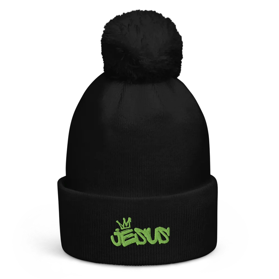 Royal Crowned Jesus Pom-Pom Beanie product image (1)
