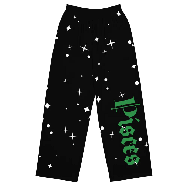 Starry Pisces Unisex Wide-Leg Pants product image (1)