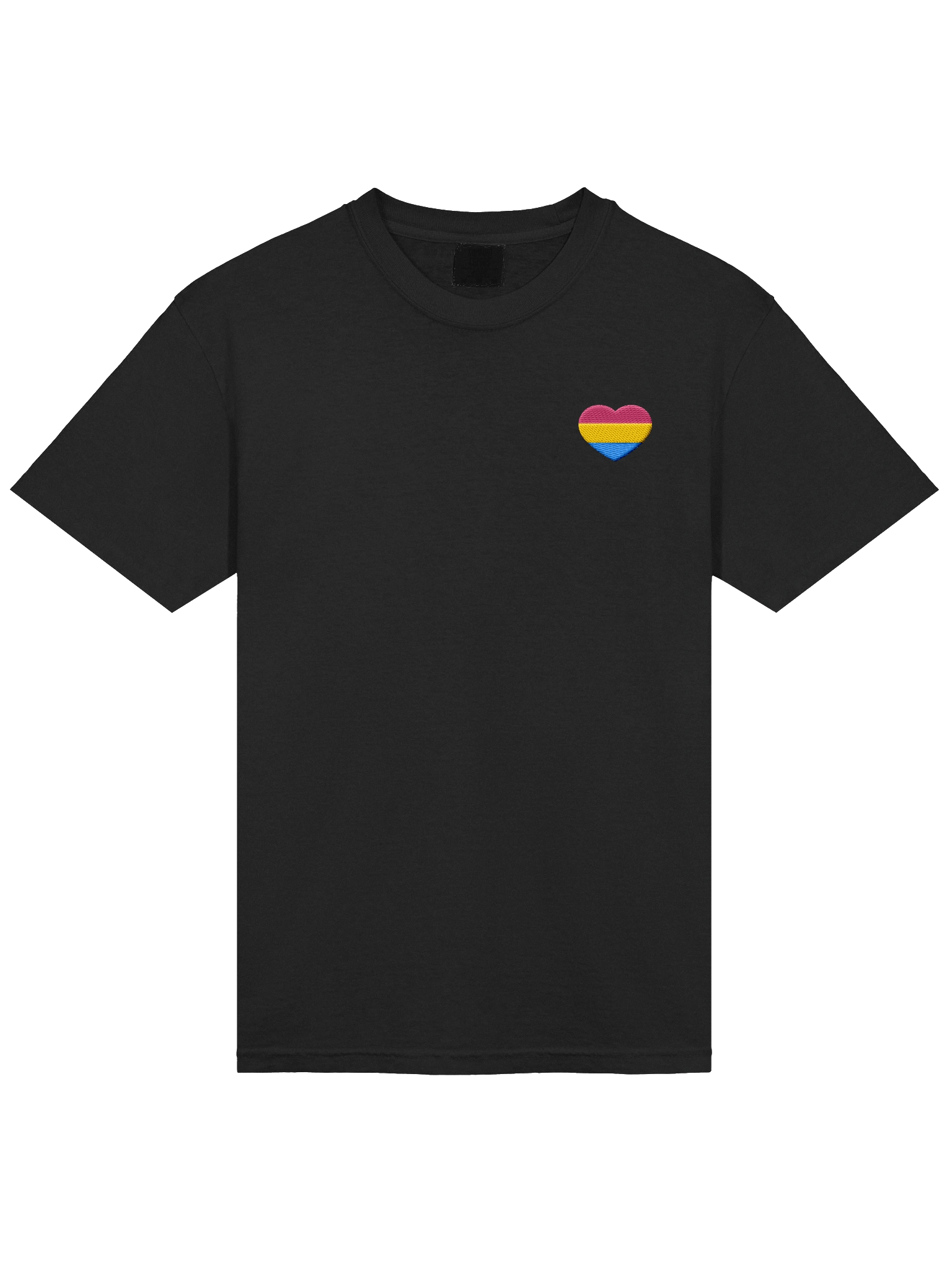 Pan Pride Embroidered T-Shirt product image (1)