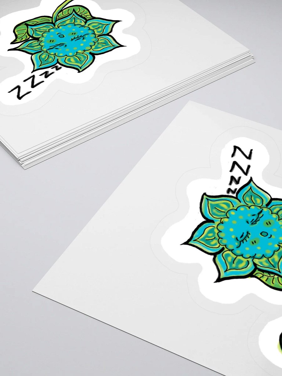 Sleepy Orchid Kiss Cut Stickers product image (4)