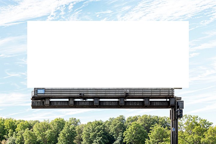 Billboard Mockup Sky View product image (2)