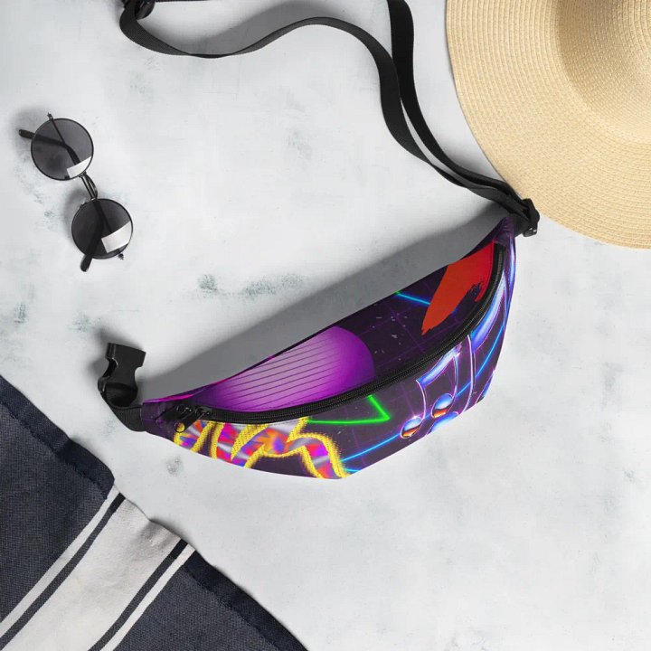 80's High - Retro Collection Synthwave Fanny Pack product image (1)