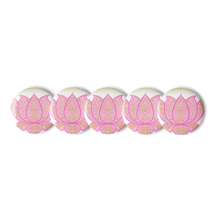 Lotus Elegance Pin Button Set product image (1)