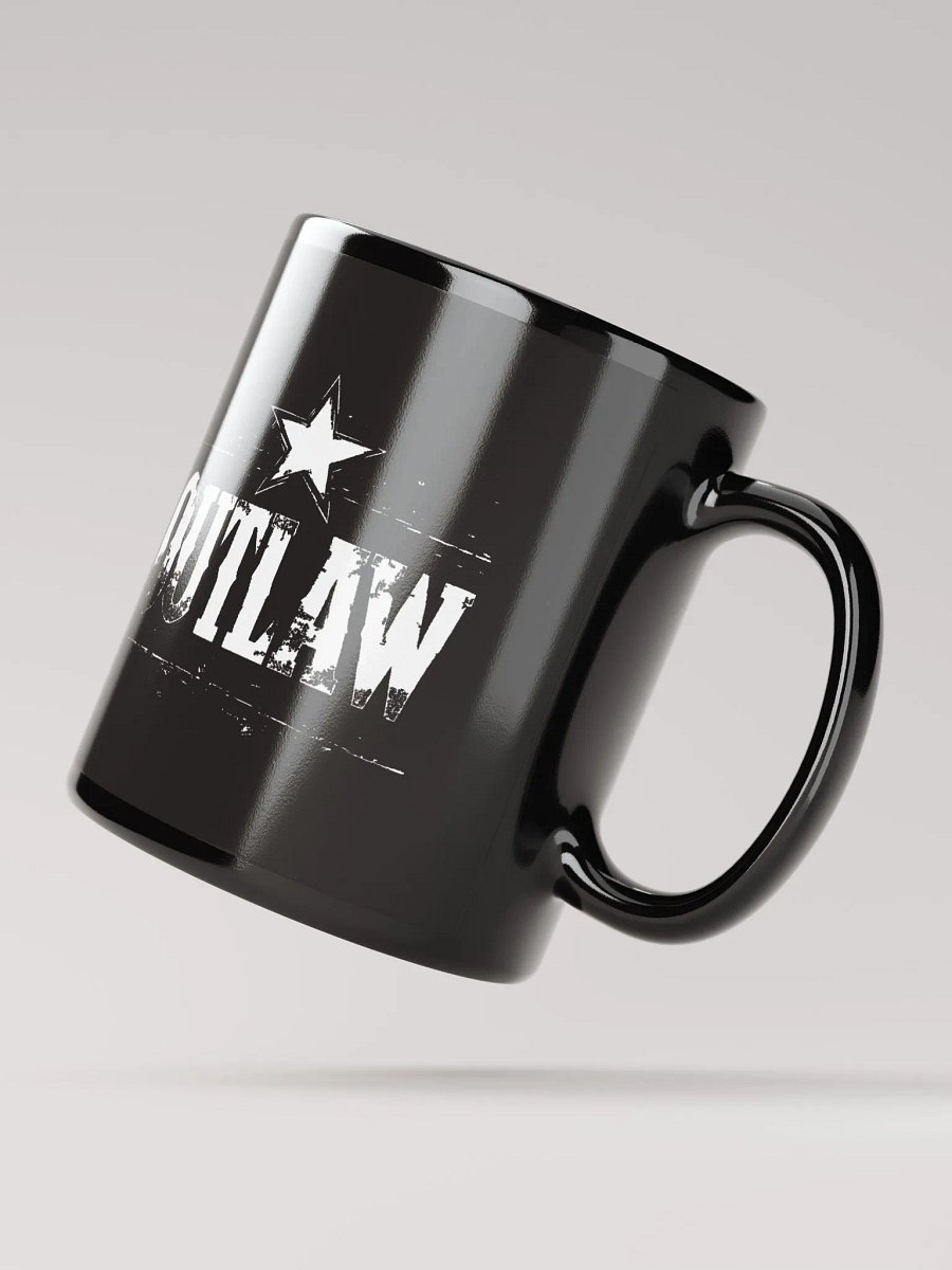 "Outlaw" Mug White Lettering product image (2)
