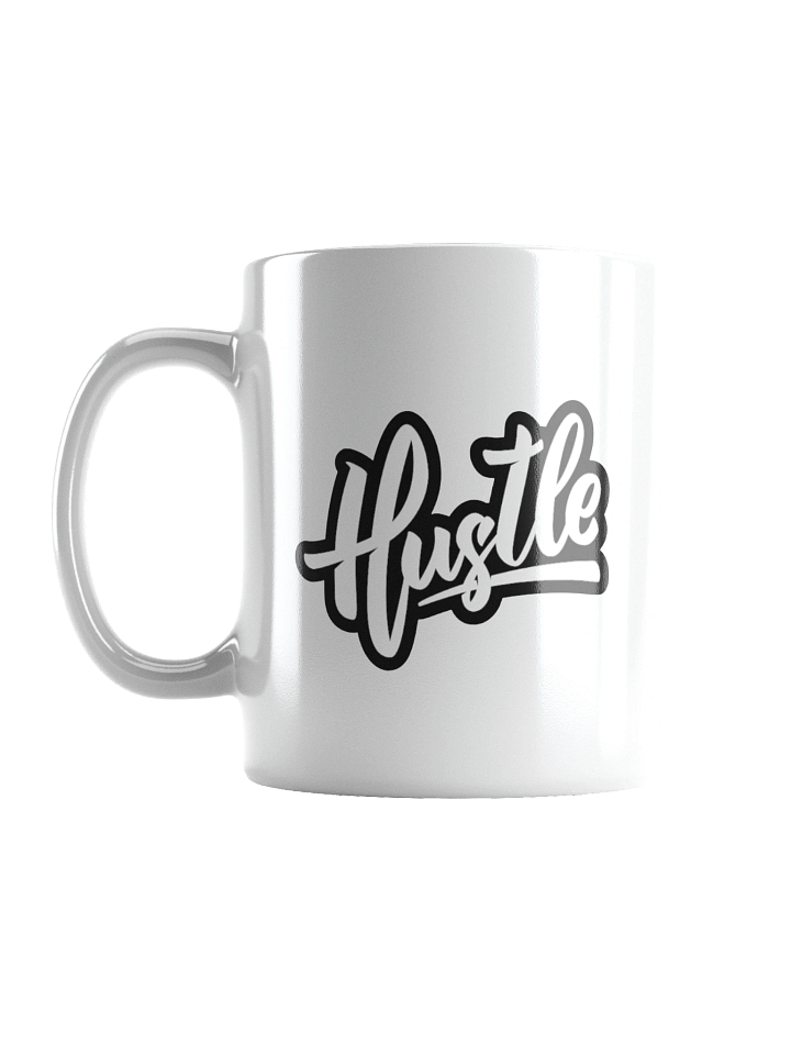 Hustle in Style White Glossy Mug product image (2)