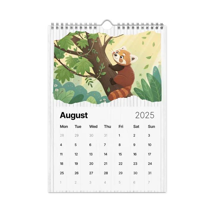 ADORABLE ANIMALS WALL CALENDAR 2025 product image (2)