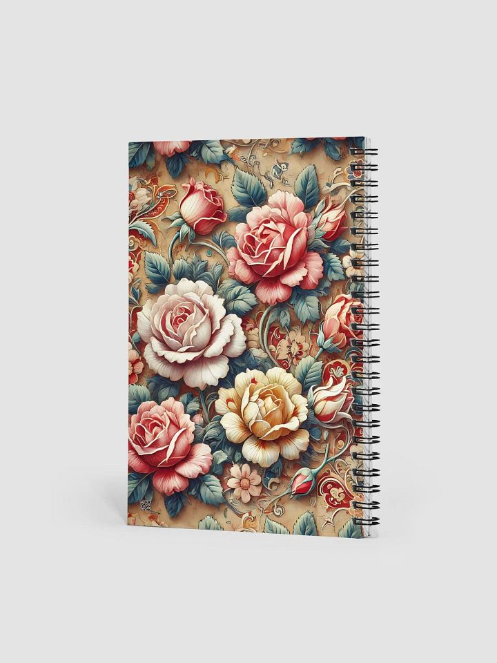 Royal Floral Spiral Notebook product image (2)