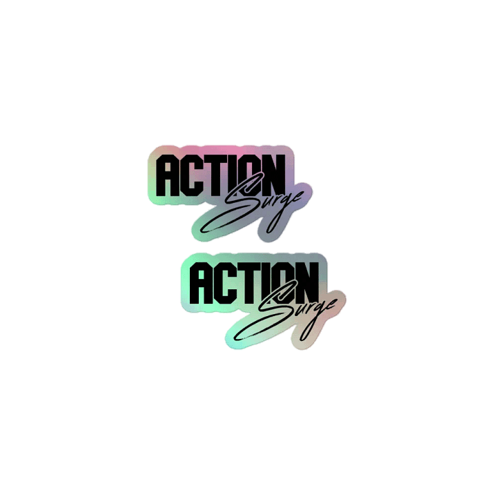 Action Surge Holostickers product image (1)