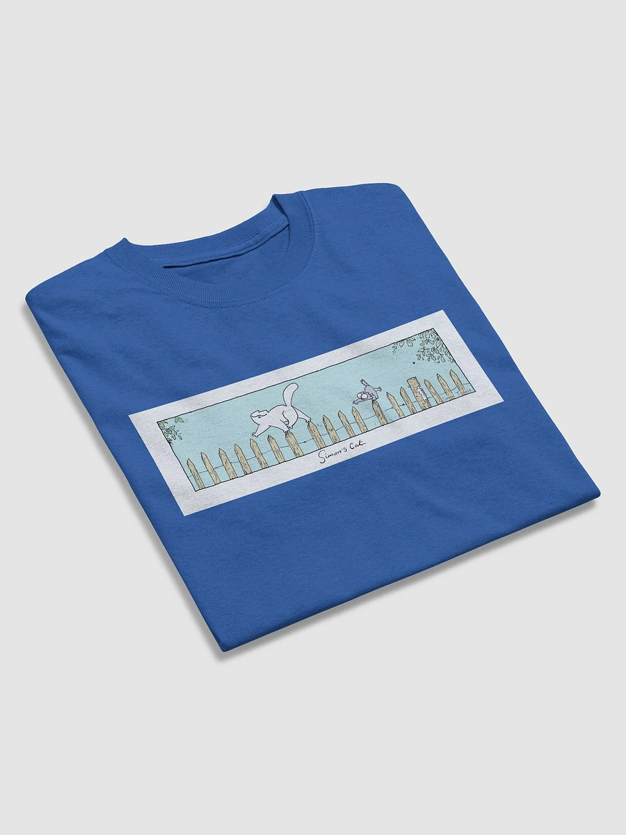 On the Fence Comic Royal Blue T-Shirt product image (2)