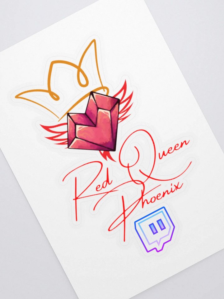 Red Queen Phoenix - Sticker product image (1)