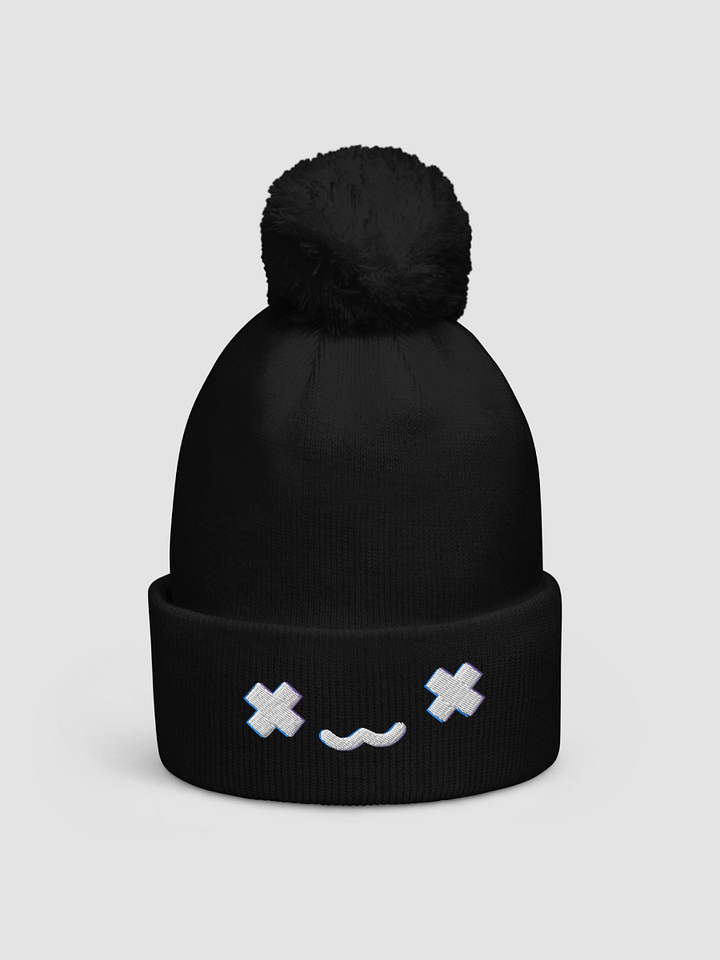 Embroidered Bunny Pom-Pom Beanie product image (1)