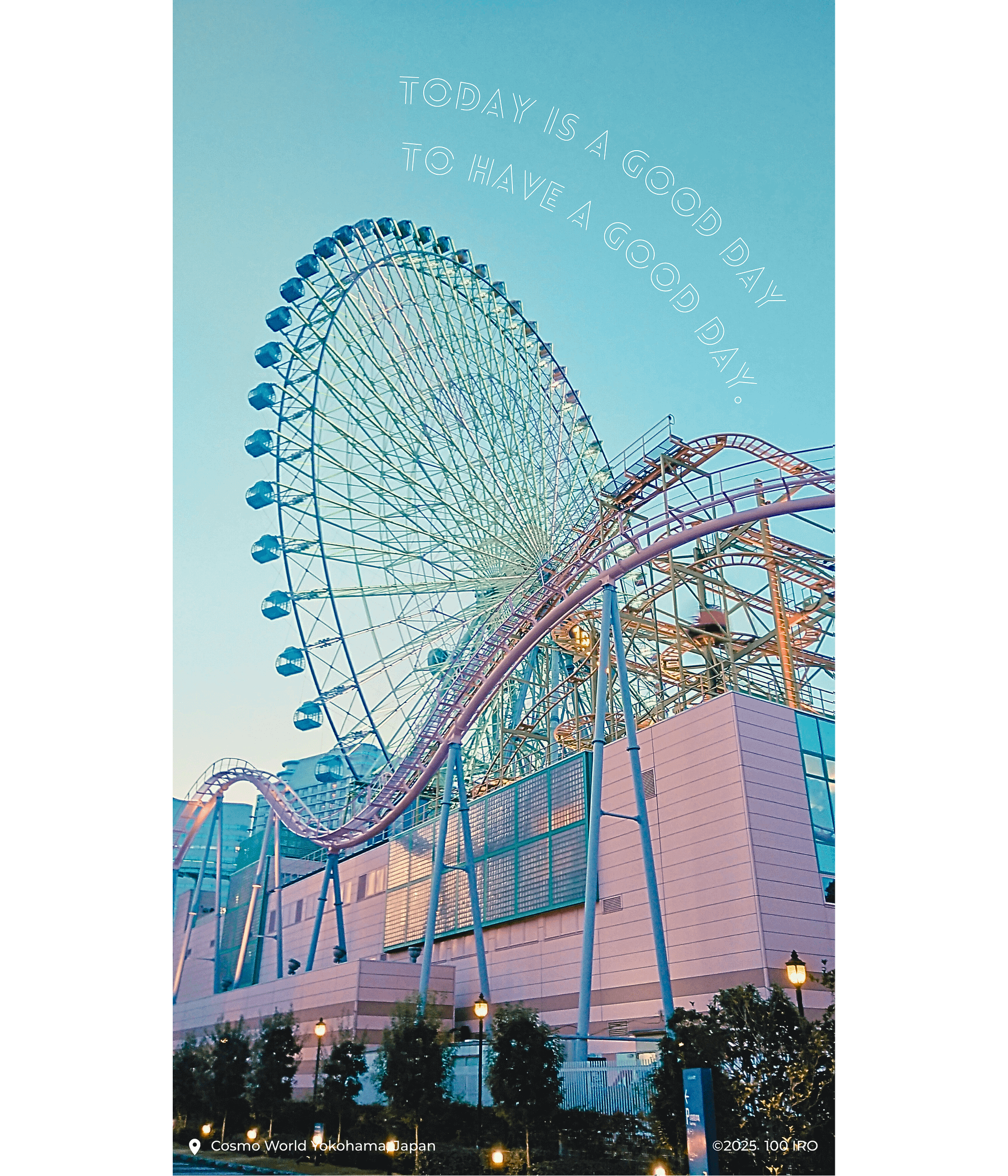 Good Day Ferris Wheel Racerback Tank product image (2)