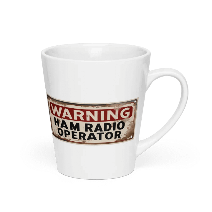 WARNING: Ham Radio Operator Mug product image (2)