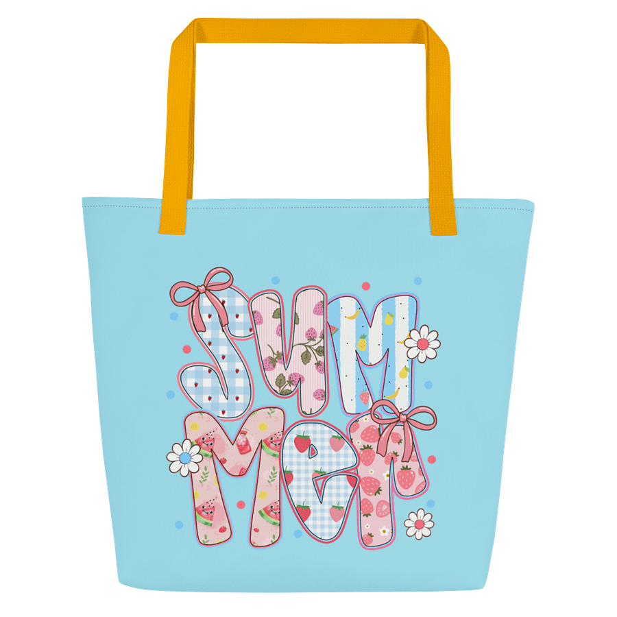 Sweet Summer Patchwork Tote Bag product image (9)