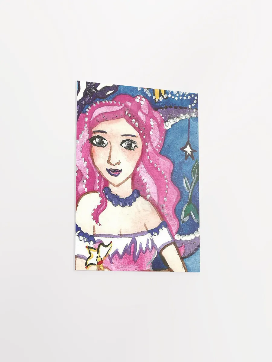 Stardust Mermaid Art Print product image (9)