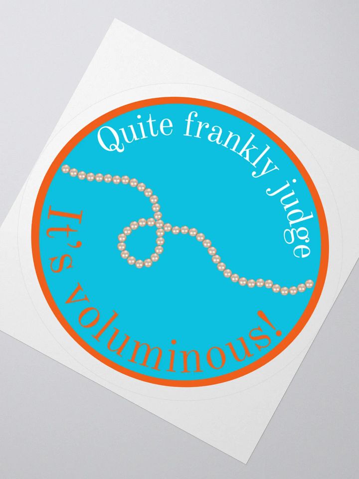 Voluminous Pearls Kiss Cut Stickers product image (4)