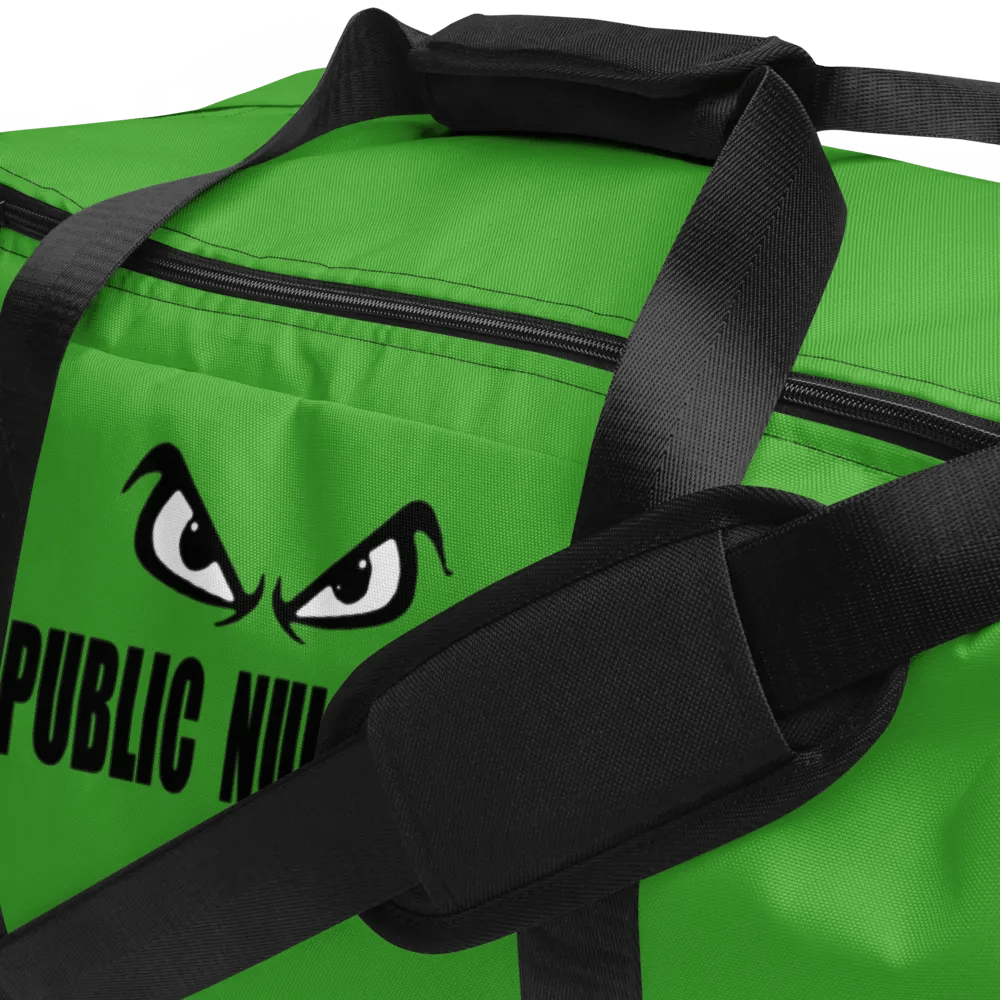 Public Nuisance: Lime Green Duffle Bag product image (6)