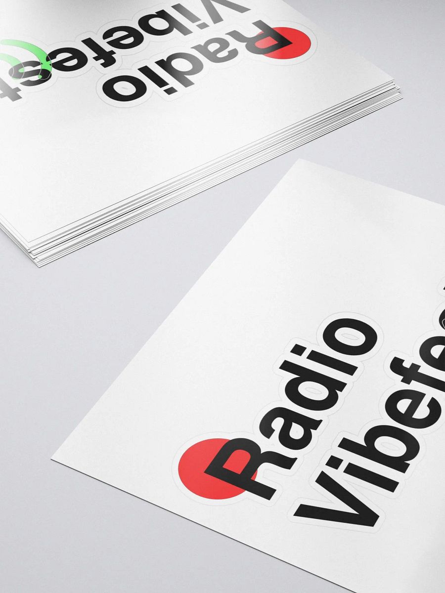Radio Vibefest. Sticker product image (5)