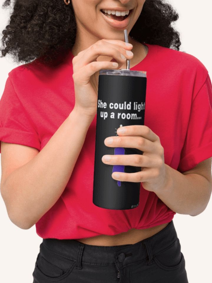 She Could Light Up A Room... Coffee Tumbler product image (2)