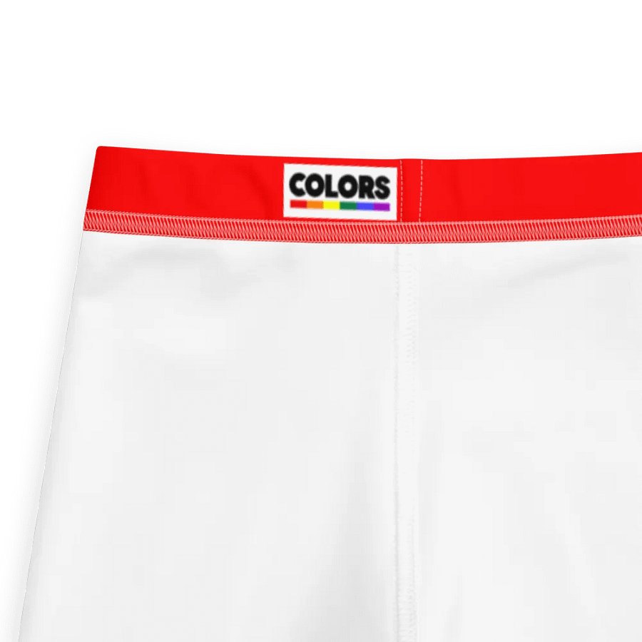 Kids Plain Color Red Leggings product image (5)