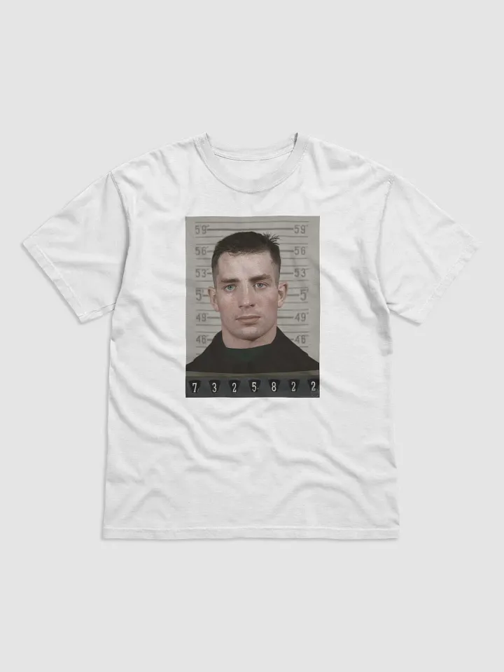 Jack Kerouac Naval Reserve Enlistment Mugshot (1943 - Colorized) - T-Shirt product image (1)
