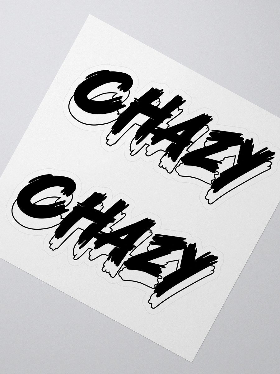 CHAZY Sticker (1 free) product image (2)