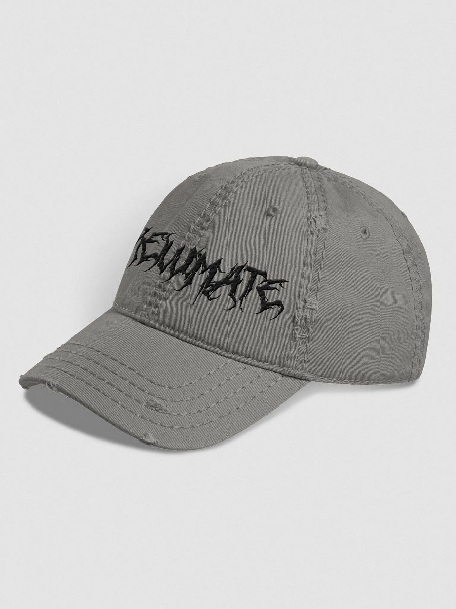 Metal Krewmate Hat - Distressed (Black Logo) product image (2)