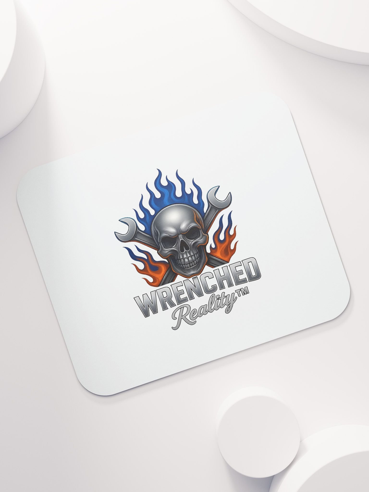 Flaming Skull Mouse Pad product image (7)
