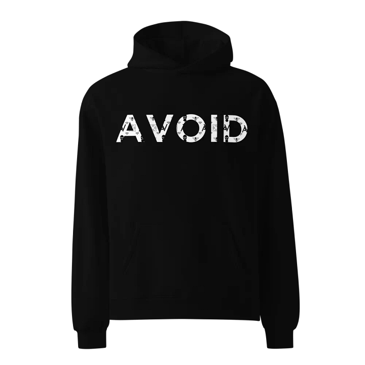 AVOID Midnight Oversized Unisex Hoodie product image (1)
