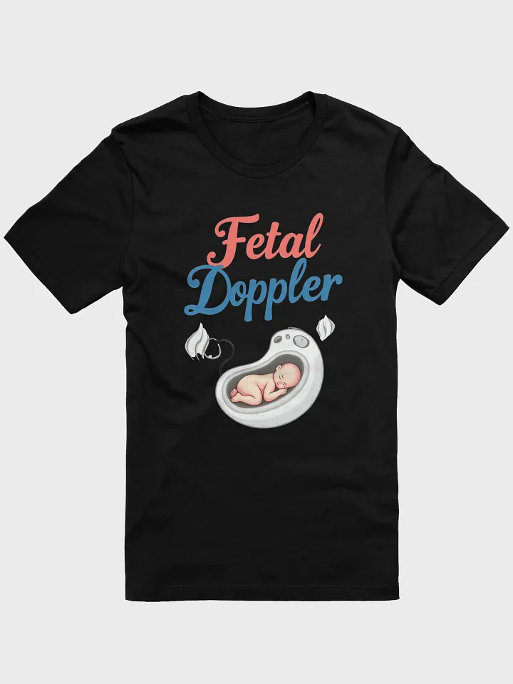 Serene Baby Fetal Doppler Illustration T-shirt product image (5)