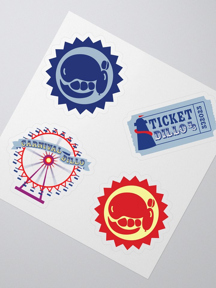 Stickers - Carnival Dillo Set 2 product image (2)