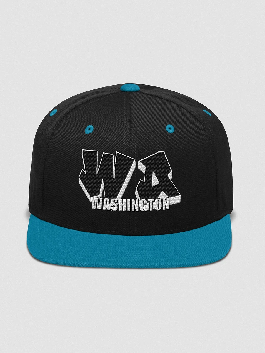 WASHINGHTON, WA, Graffiti, Yupoong Wool Blend Snapback Hat product image (1)