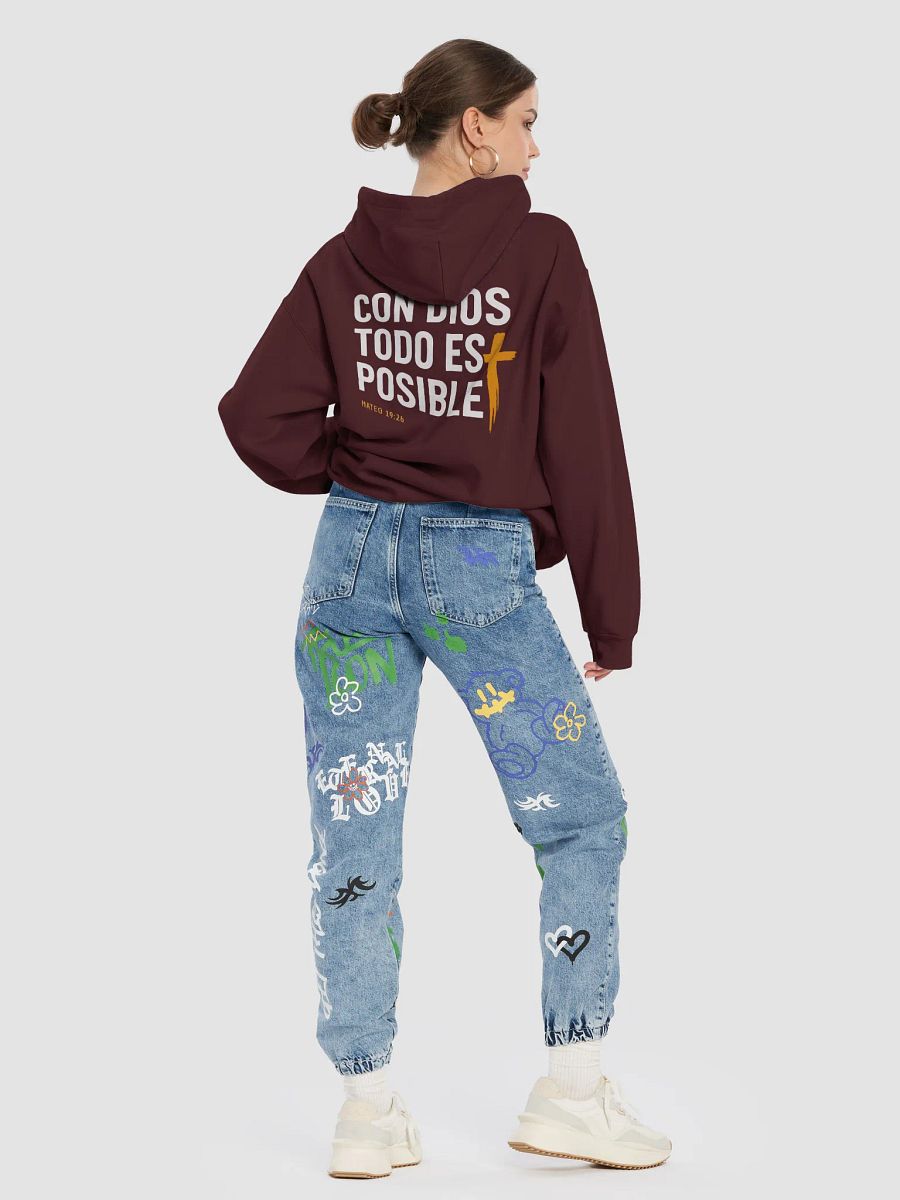 Sudadera Unisex Con Capucha | Con Dios todo es posible product image (39)