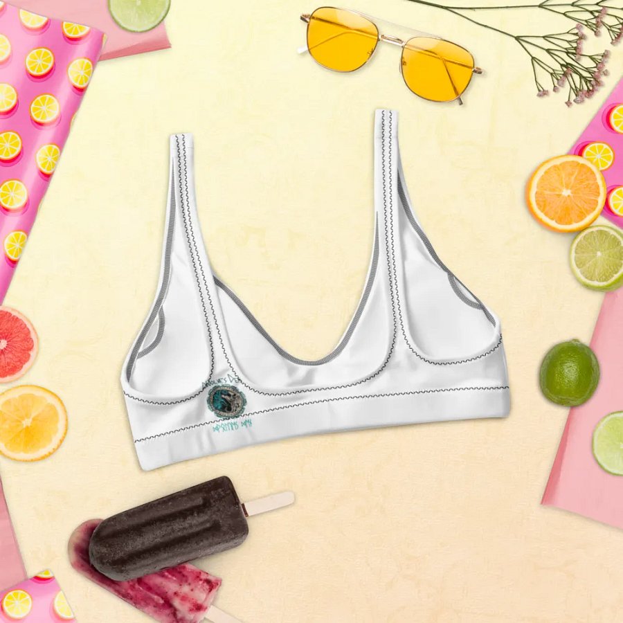 Pawsome Recycled Bikini Top product image (7)