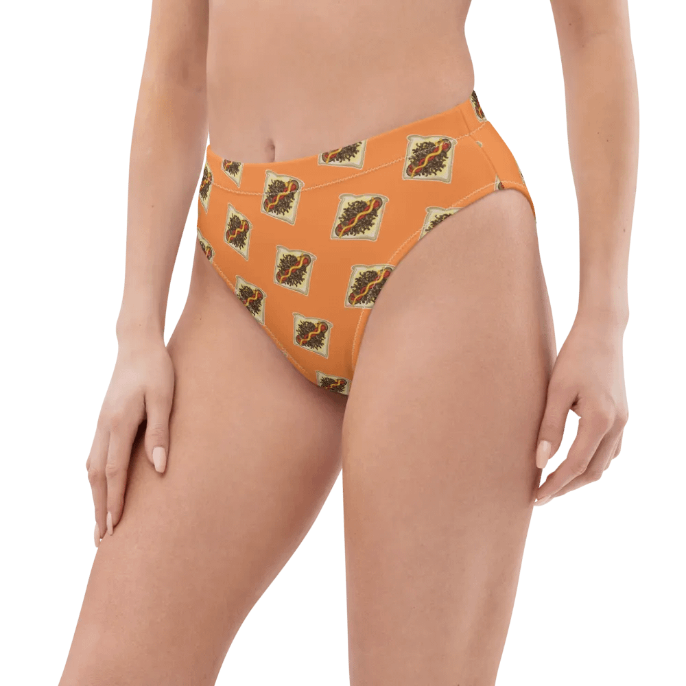 Snags - All-Over Print Recycled High Waisted Bikini Bottom product image (4)