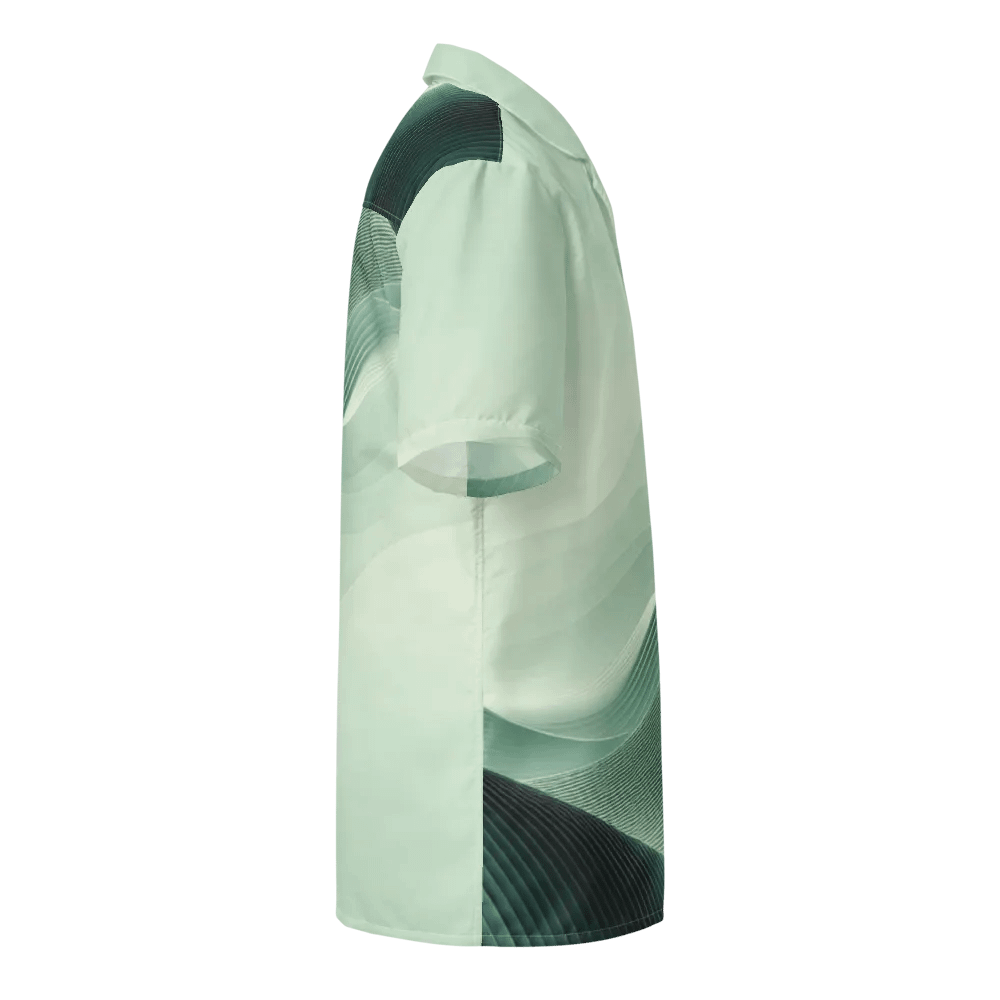 Men's Full-Print-6 Green Hawaiian Shirt product image (4)