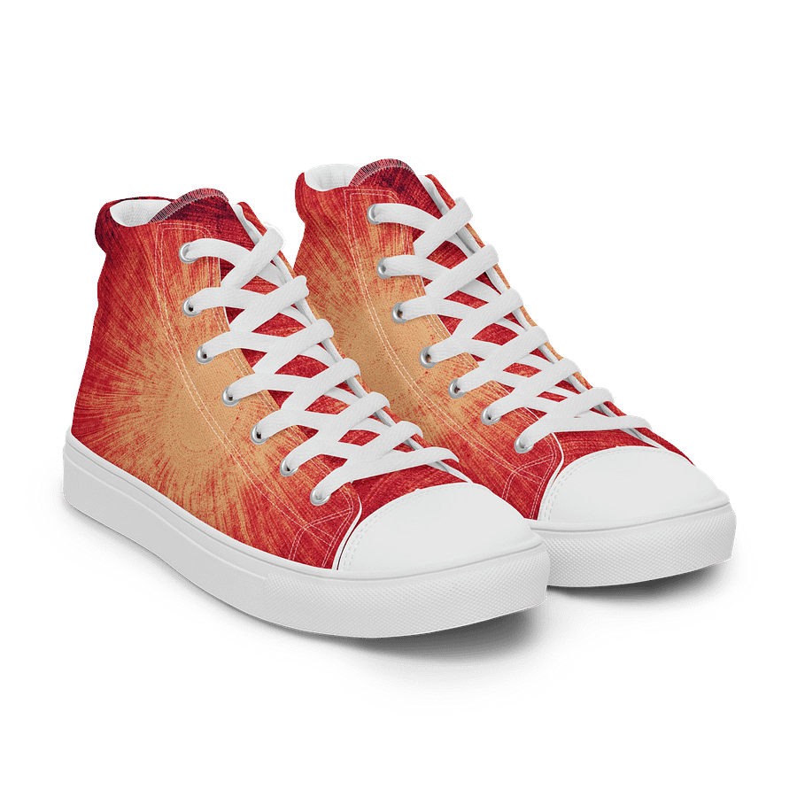 Radiant Sunburst Canvas High Tops product image (8)