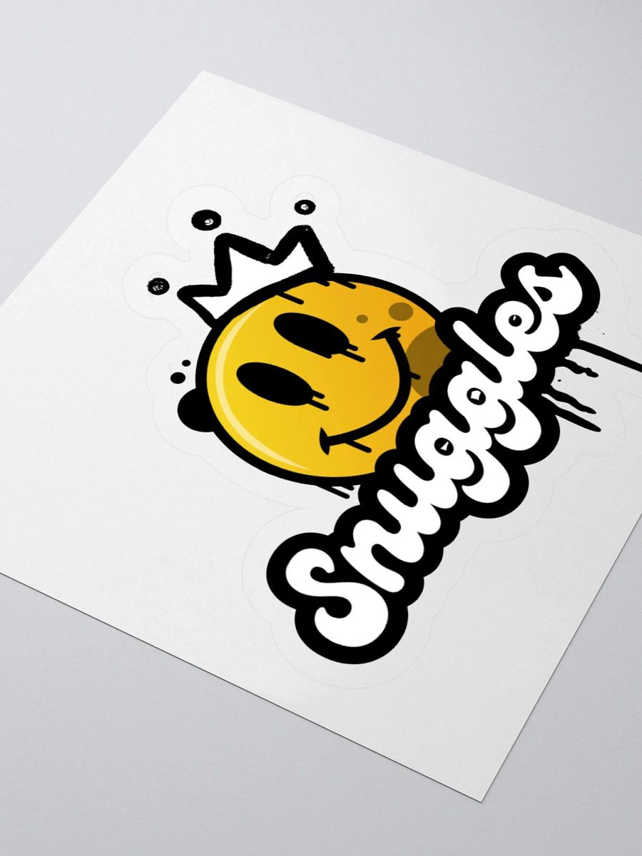 Snuggles Smiley Face Sticker product image (9)