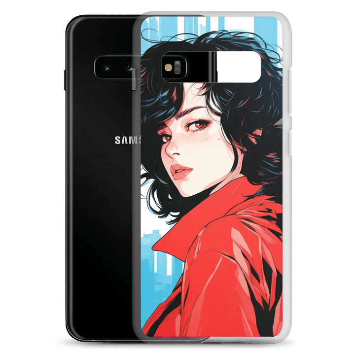 Vibrant City Chic Anime Samsung® Clear Case product image (8)
