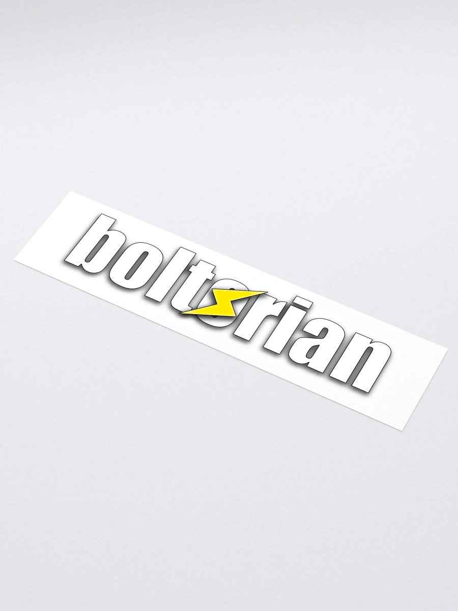 bolt bumper sticker product image (1)