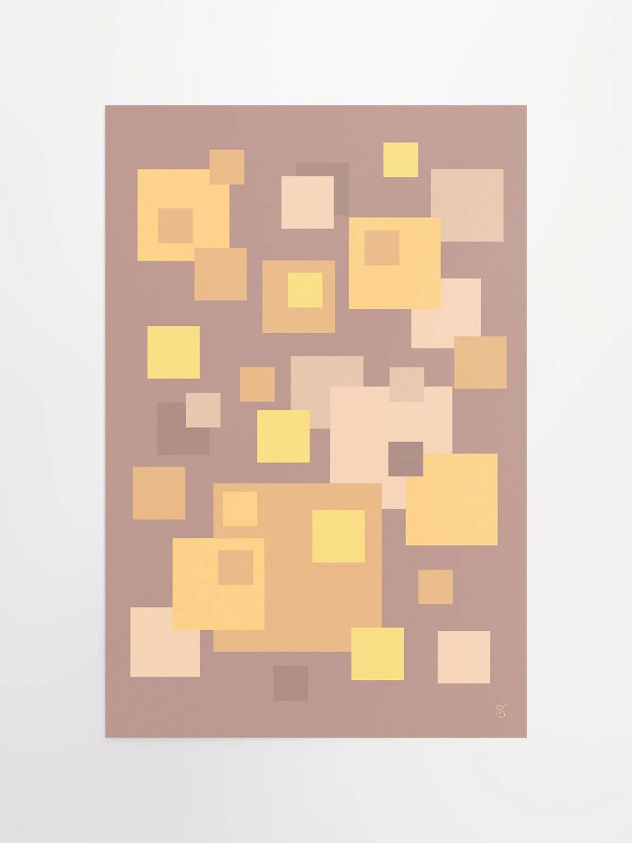 Vibrant Matte Poster Print - Abstract Image No. 3 product image (4)