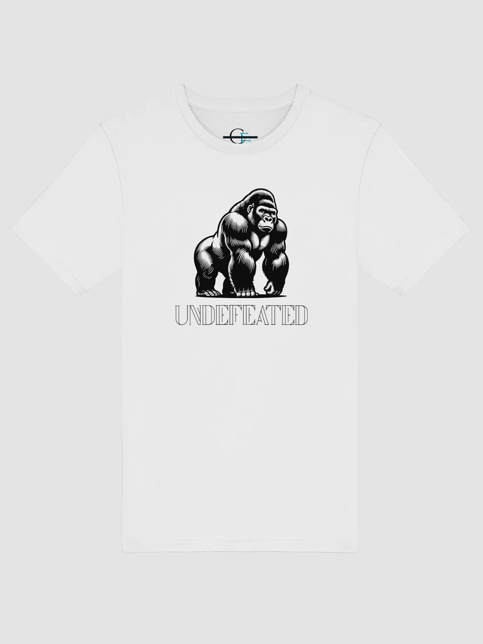 Undefeated Gorilla Tee | Bella + Canvas Unisex Shirt – Bold Power & Alpha Energy product image (38)
