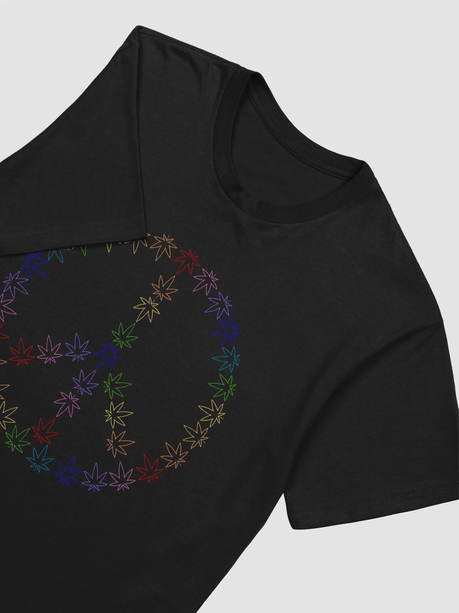 Peace Weed Rainbow Tee product image (3)