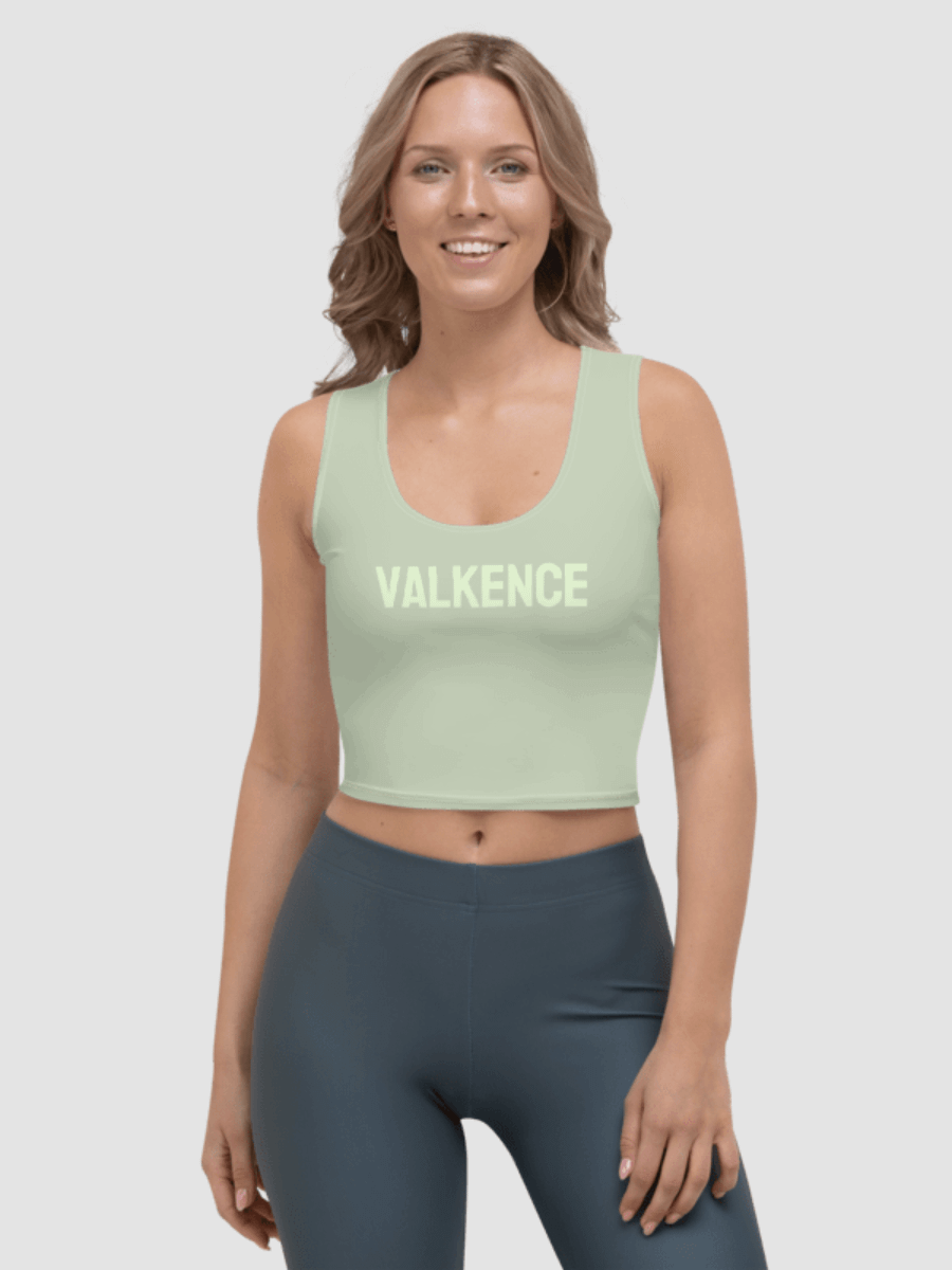 Signature Crop Top Tee - Pale Olive product image (3)