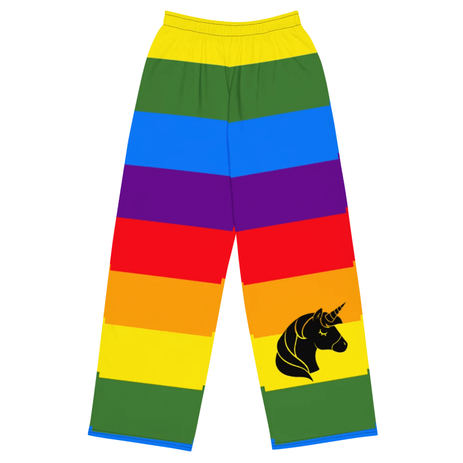 Rainbow Dreams Unisex Wide-Leg Pants product image (1)