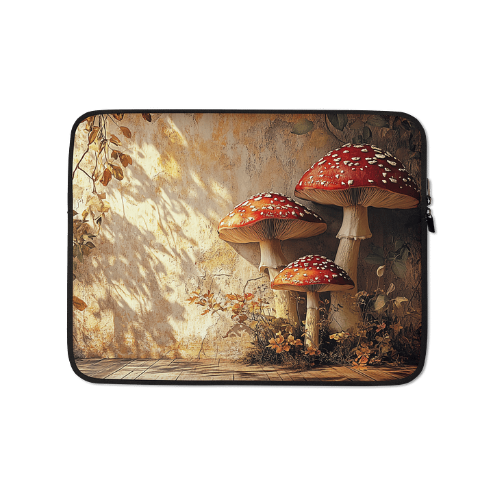 Enchanted Mushroom Laptop Sleeve product image (1)
