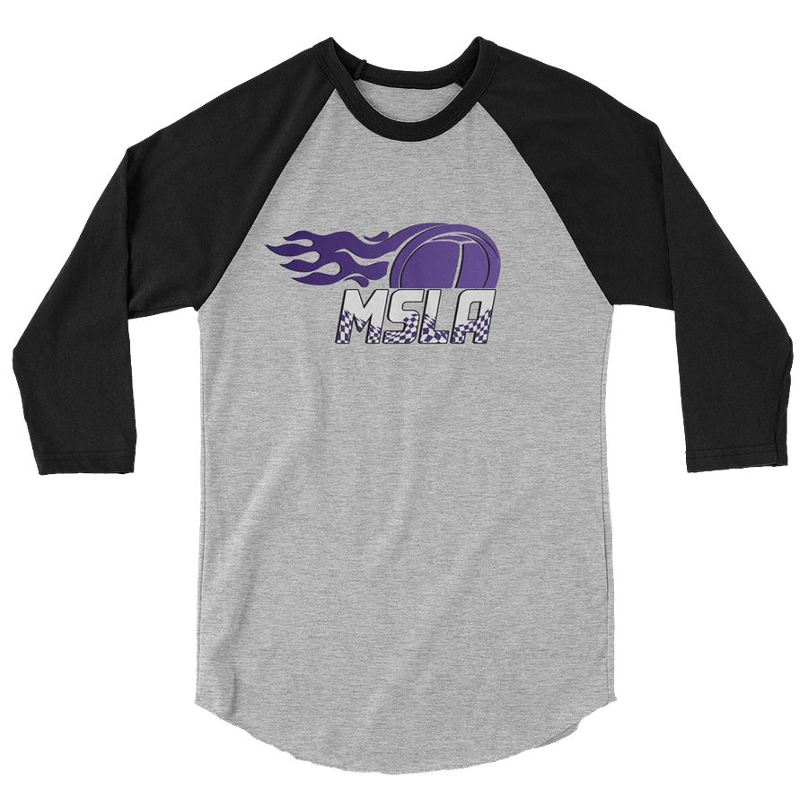 MSLA Purple Jersey Raglan Tee product image (21)